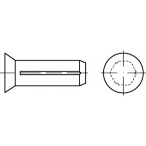 toolcraft Senkkerbnägel (Ø x L) 3mm x 12mm Stahl 500St.