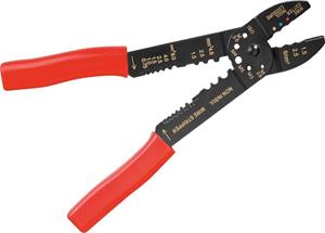 Fixpoint Crimping tool for insulated cable lugs