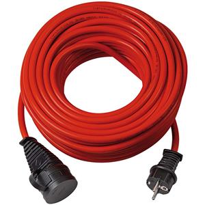 Brennenstuhl Stroom Verlengkabel 25 m 3x 1.5 mmÂ² IP44 Rood - 