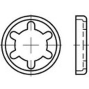Tellerringe 31.25mm 88496 Stahl galvanisch verzinkt 50St.