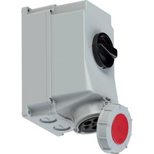 pce CEE Wandsteckdose 63A 5polig 400V