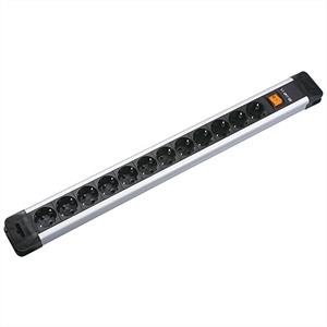 bachmann 330.103 - Socket outlet strip black 330.103