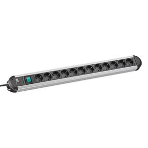 bachmann 330.073 - Socket outlet strip aluminium 330.073