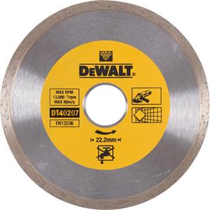 Dewalt DT40207-QZ Diamantblad met Gesloten Rand 230x22.2mm