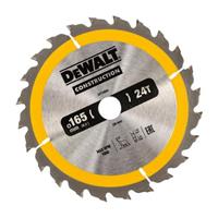 DeWalt DT1934 Cirkelzaagblad - 165 x 20 x 24T - Hout