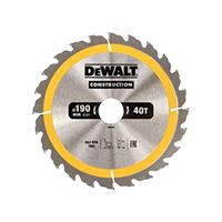 DeWalt DT1945 Cirkelzaagblad - 190 x 30 x 40T - Hout en Non-ferro metaal