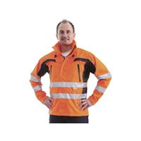 Warnschutzjacke TAMBORA leuchtorange / schwarz Größe S