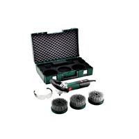 metabo PE15-25H Set 1500W Polijstmachine Body + 3 Schijfborstels - 615250500