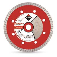 Rubi 31973 TCR Superpro turbo diamantzaagblad voor porcelein gres - 22,2 x 125mm