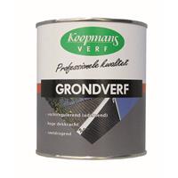 Koopmans Grondverf Donkergrijs 750 ml