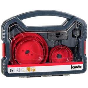 kwb PROMO Lochsägen-Set 8-tlg. 67 - 127 mm