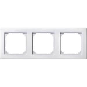 Merten 484319 - Frame 3-gang white 484319, special offer