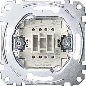 Merten QuickFlex Wipptaster-Modul 1 Watt Unterputz IP20 ohne Aufdruck