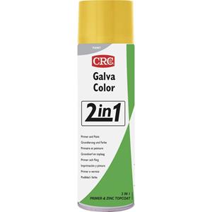crc GALVACOLOR Korrosionsschutz-Lack mit Zweifach-Wirkung Goldgelb RAL 1004 500ml