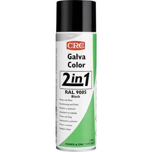 CRC GALVACOLOR 2in1 Schutzlack, schwarz, 500 ml Spraydose