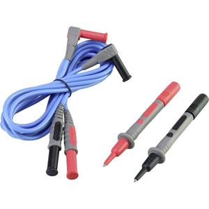 Voltcraft MSL-504 Meetsnoer [Stekker 4 mm - Testpunt] 1.20 m Blauw 1 stuk(s)
