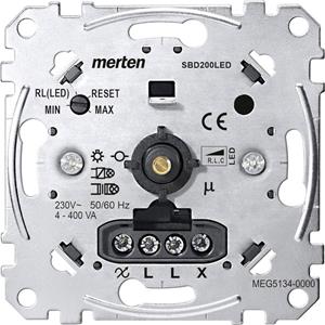 Merten Univers.Drehdimmer-Einsatz MEG5134-0000