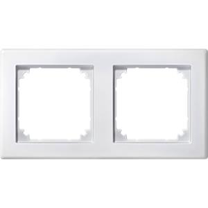 Merten 484219 - Frame 2-gang white 484219, special offer