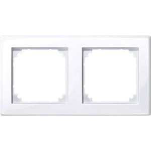 Merten 478225 - Frame 2-gang white 478225, special offer