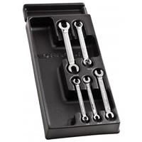 Facom MOD.43 5-Delige ringsleutelset in inlay - 7-19mm