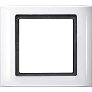 Merten AQUADESIGN Rahmen 1f polarweiÃ glÃnzend Kunststoff geeignet fÃ¼r GerÃteeinbaukanal geeignet fÃ¼r Unterputz-Installation