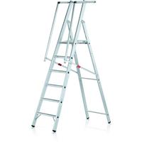Zarges Stufenleiter ZAP Safemaster S mit großer Plattform 9 Stufen