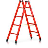 Zarges Vollkunststoff-Sprossen-Stehleiter EFA B 2x4 Sprossen