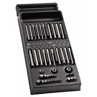 Facom MOD.E41 41-Delige bitset incl. 3 bithouders in inlay