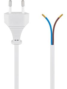 Pro Euro cord for assembly 1.5 m white