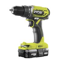 Ryobi R18DD2-113G ONE+ 18V Li-ion accu boor-/schroefmachine (1x 1,3Ah accu) set