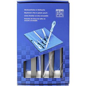PFERD 11801541 Werkplaatsvijlenset kap 1 in PVC-roltas incl. kartonnen doosje Lengte 250 mm 1 stuk(s)