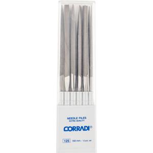 PFERD 12325163 CORRADI naaldvijlenset Zwitserse kap 1 in kunststof box Lengte 160 mm 1 stuk(s)