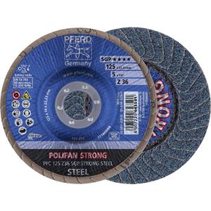 PFERD 67788025 Z Sgp Strong Steel Lamellenschijf Diameter 125 mm 10 stuk(s)