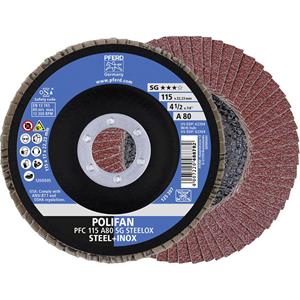 pferd POLIFAN-Fächerscheibe PFC 115A 80 PSF STEELOX Durchmesser 115mm 10St.