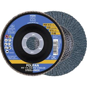 pferd POLIFAN-Fächerscheibe PFF 115 Z 40 PSF STEELOX Durchmesser 115mm 10St.