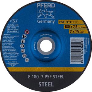 Pferd 62017634 Afbraamschijf E 180-7 PSF steel Ã 180 mm 1 stuks