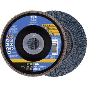 POLIFAN-tandveerring PFC 125 Z 40 PSF STEELOX Pferd 67764125 Diameter 125 mm