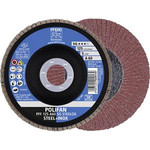 POLIFAN-tandveerring PFF 125 A 60 SG STEELOX Pferd 67606125 Diameter 125 mm