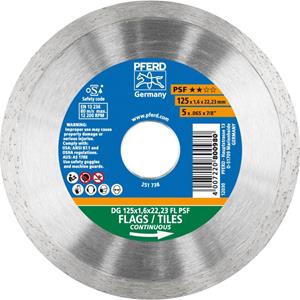 Diamant doorslijpschijf DG 125 x 1,6 x 22,23 FL PSF Pferd 68000012 Diameter 125 mm 1 stuks