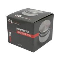 GS Quality Products Deurstopper hoog chroom - RVS - 1,1 kg