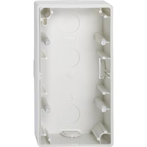 Merten 512219 - Surface mounted housing 2-gang white 512219