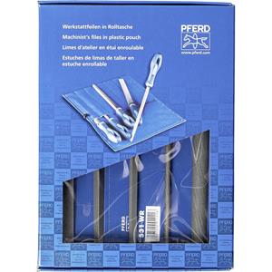 pferd Werkstattfeilen in Rolltasche 531 WRU 200 200mm 1St.