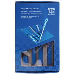 PFERD 11801532 Werkplaatsvijlenset kap 2 in PVC-roltas incl. kartonnen doosje Lengte 200 mm 1 stuk(s)
