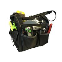ToolPack Compacte Gereedschapstas, Vierkant Model, Metalen Draaghendel Met Anti-slip Greep, Verstelbare Draagriem