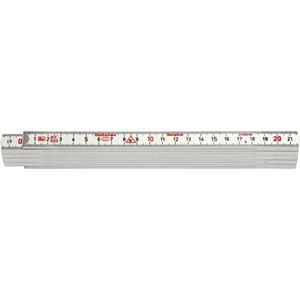 Hultafors GE 59-2-10 VI Duimstok - Glasvezel - Wit- 2m