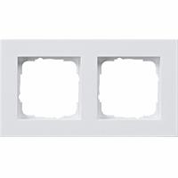 Gira Abdeckrahmen 2fach rws 0212225