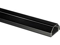 Mywall Aluminium kabelgoot - 110 x 3,3 cm / zwart
