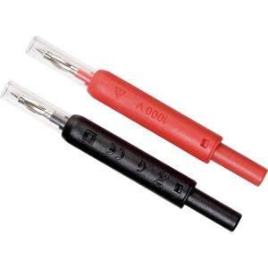 Chauvin Arnoux Stecker Rot, Schwarz