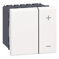 legrand Dimmer Mosaic Weiß 078404