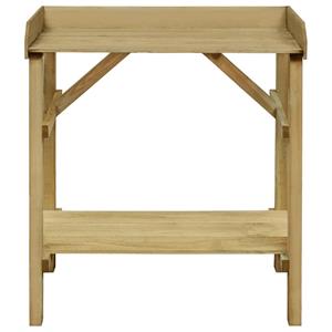VidaXL Oppottafel 75x40x90 cm geïmpregneerd grenenhout